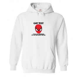 Gay Test Funny Classic Unisex Kids and Adults Pullover Hoodie